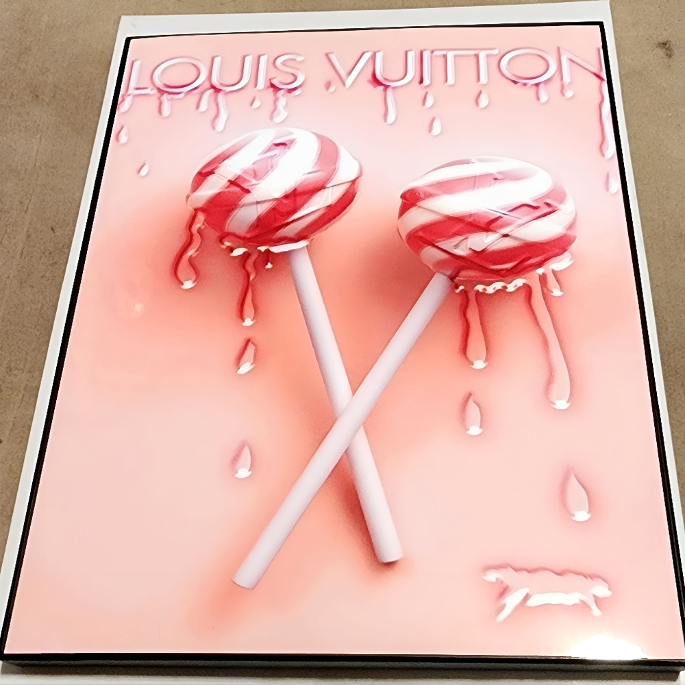 Louis Vuitton 8 1/2"x11" Framed Wall Art